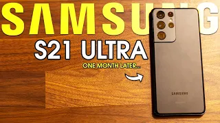 Samsung Galaxy S21 Ultra Review after ONE MONTH