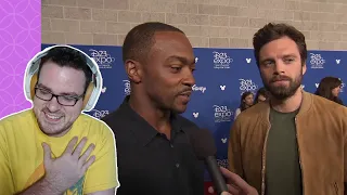 Anthony Mackie and Sebastian Stan married for 8 minutes straight | REACTION