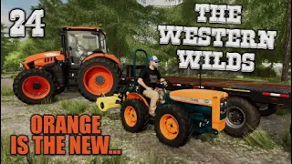 FS22 | THE WESTERN WILDS | 24 | ORANGE IS THE NEW… | Farming Simulator 22 PS5 Let’s Play.