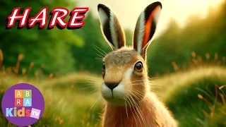 HARE - Wildlife Wonders 🐰 Animals for Kids 🐰 Educational Videos For Kids 🐰 no comment