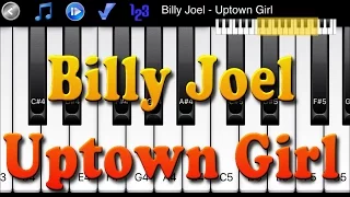 Billy Joel - Uptown Girl - How to Play Piano Melody