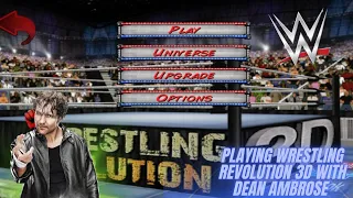 Starting My Career With Dean Ambrose In Wrestling Revolution 3D(Hindi) #1 #viral