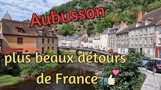 Aubusson plus beaux détours de France/Parking pour camping car/Creuse #campingcar #airedecampingcar