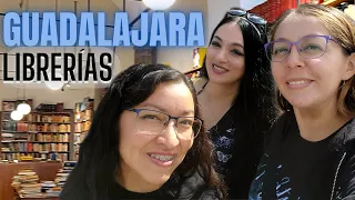 Visitando  LIBRERÍAS en GUADALAJARA| con @Lunaelibri y @SpectraLiz 💜| Gonvill y libros viejos.