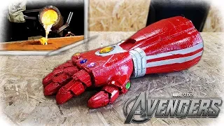 Casting REAL IRON-MAN Nano Gauntlet - (Avengers: Endgame)