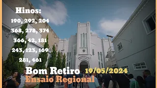 🎶Ensaio Regional CCb Bom Retiro 19/05/2024!🎻🙏🏻 37 Cellos em contato com o Céu com Djavan Caetano