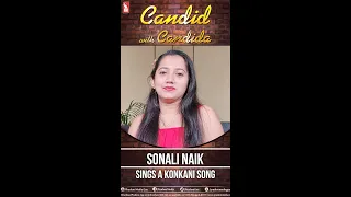 Sonali Naik sings a konkani song | Candid with Candida | Shorts | Prudent