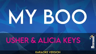 My Boo - Usher & Alicia Keys (KARAOKE)