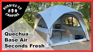 Quechua "Base Air Seconds Fresh" Unboxing | Pavillon/Zelt |Decathlon