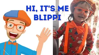 TEDDIE MEETS BLIPPI #blippi