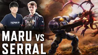 Serral (Zerg) vs Maru (Terran) - StarCraft 2 Champions - ASUS ROG Fall 2021