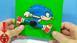 HAND SPINNER SONIC with clay