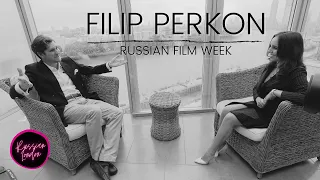 Filip Perkon, the founder of Russian Film Week in London
