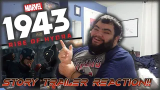 I REACTED TO MARVEL 1943 RISE OF HYDRA STORY TRAILER!!