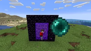 what if you throw an ender pearl before going into the nether