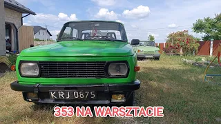 Wartburg 353 na warsztacie