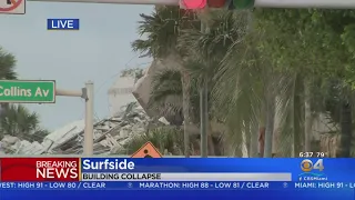 Firefighters Rescue Residents After Surfside Condo Partially Collapses