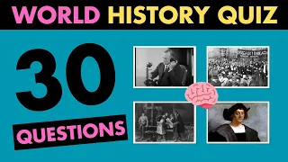 World history quiz 30 trivia questions 🌍✅