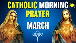 Catholic Morning Prayer March 2023 | Catholic Prayers For Everyday
