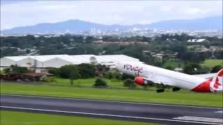 Juan Santamaría Intl Plane Spotting! - 1080p