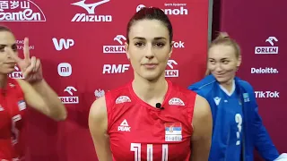 Maja Aleksić: Maksimalna Motivacija, Iako je ovo jedan od Slabijih Protivnika I SPORT KLUB Odbojka