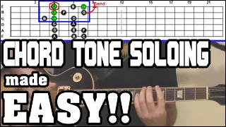 Chord Tone Soloing is EASY - 3 Reasons Why!