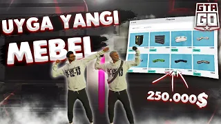 UYIMGA YANGI MEBIL OLDIM - GTA 5 GO#1 SERVER