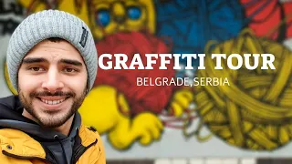 GRAFITI TOUR IN BELGRADE , DORCOL