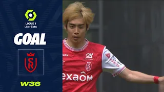 Goal Junya ITO (10' - SdR) STADE DE REIMS - ANGERS SCO (2-2) 22/23