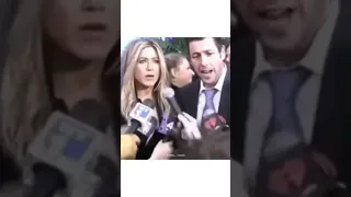 Adam Sandler and Jennifer Aniston got shocked by Australian reporter😲 #shorts #mm2