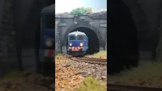 Łupkowski tunel w skali H0 - ST43 SKPL