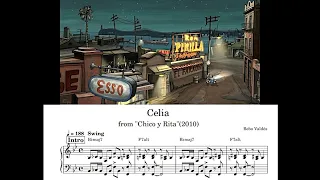 Rolando Luna Transcription - Celia(Chico y Rita, 2010)