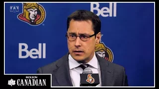 Sens vs. Panthers - Boucher post-game