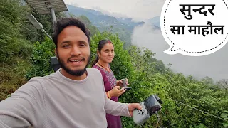 लगता है मानसून आ गया पहाड़ों में || Pahadi Lifestyle Vlog || Pahadi Biker || Alok Rana