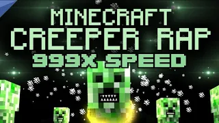 [999X SPEED] CREEPER RAP | 🎵 Animated Minecraft Music Video🎵