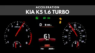 2021 Kia K5 1.6 Turbo | ACCELERATION