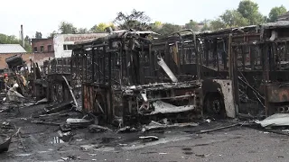 Іскандером - по автобусах: у Дніпрі в результаті ракетної атаки в ніч на 30 вересня знищено АТП