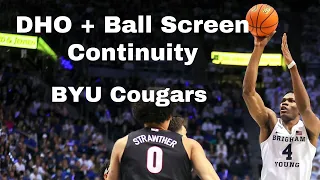 DHO + Ball Screen Continuity | BYU Cougars