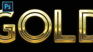 Ultimate Gold Text Effect | Photoshop Tutorial