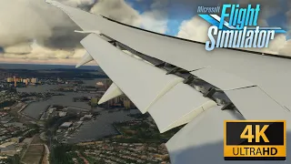 (4K) ULTRA REALISTIC Qantas 787 Landing at Sydney | Microsoft Flight Simulator 2020