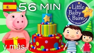 La canción de Cumpleaños feliz | Y muchas canciones infantiles para fiestas | ¡Littlebabybum!