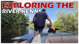 218 - Taking Our Seahawk 4 Inflatable Dinghy Up A Unknow Channel Of The River Kennet