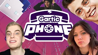 Papaplatte Reved BastiGHG NebelNiek Swabine | Gartic Phone mit den Homies