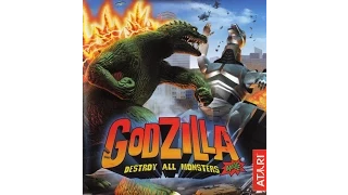 Godzilla: Destroy All Monsters Melee (Nintendo GameCube) - Godzilla 2000