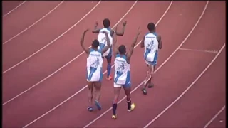 Coke Games Snr Boys 4x400m Relay final 2017