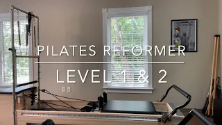 Level 1 & 2 Pilates Reformer | Beginner 40 Minute Workout