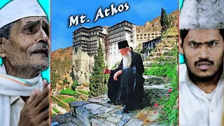 Villagers React To Mount Athos Greece ! Tribal People React To Mt. Athos Greece