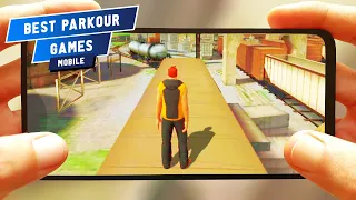 Top 10 Parkour Games Play With Android & iOS 2022 Full Handcam