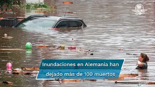 Inundaciones en Alemania: las impresionantes imágenes tras las fuertes lluvias en Europa