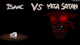 The Binding of Isaac: Rebirth - Mega Satan Final Boss with Isaac